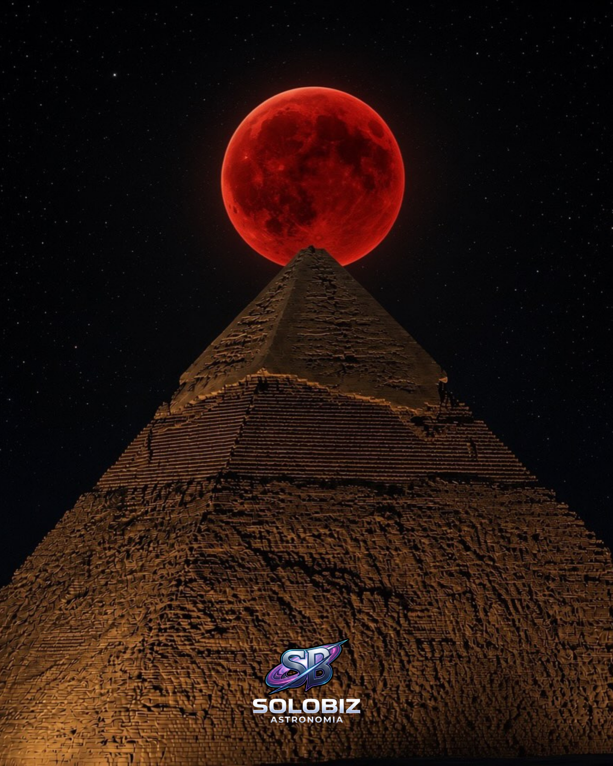 Lua de SANGUE eclipse.