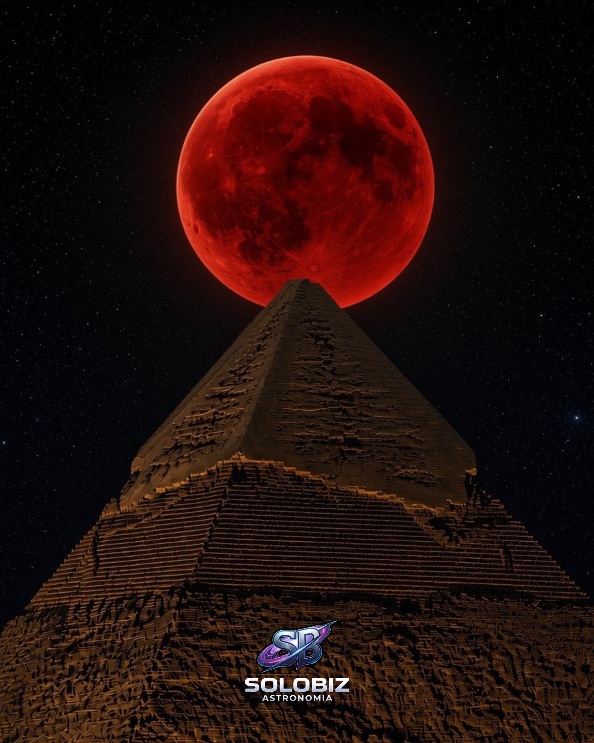 Lua de SANGUE eclipse.