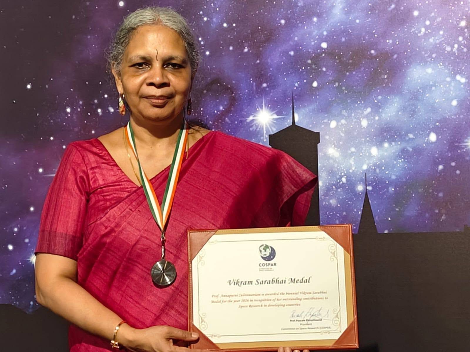 entrevista de astronomia com Annapurni Subramaniam